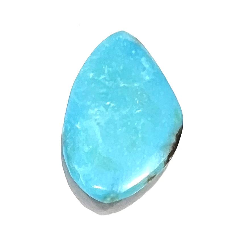 z- 8.54ct Pilot Mountain Turquoise, Freeform Cabochon
