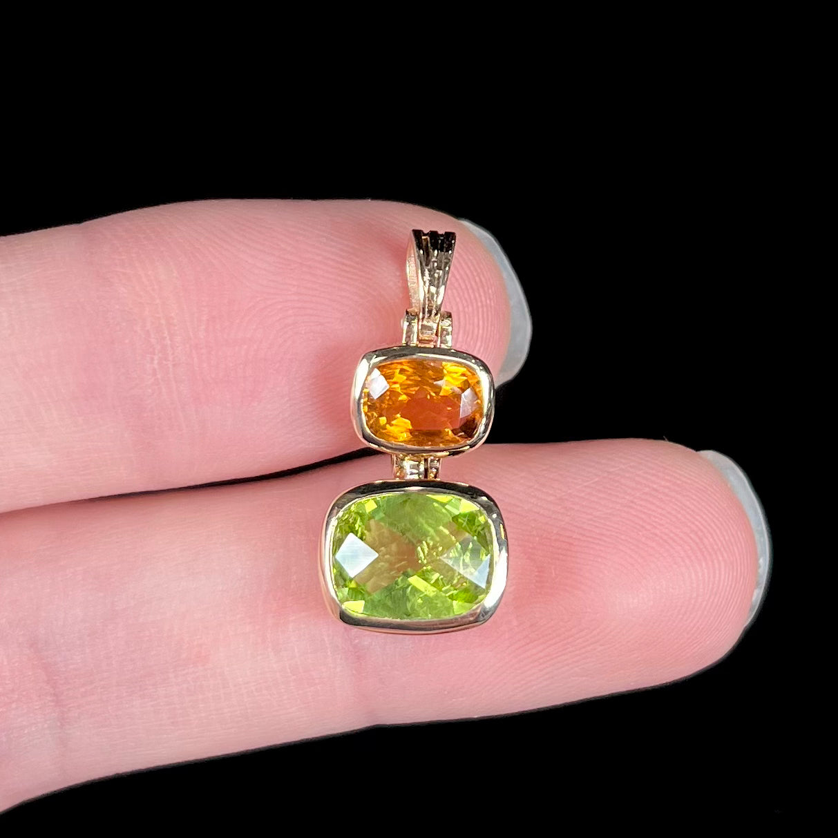 Z9- Custom Peridot & Citrine Pendant Project Portal