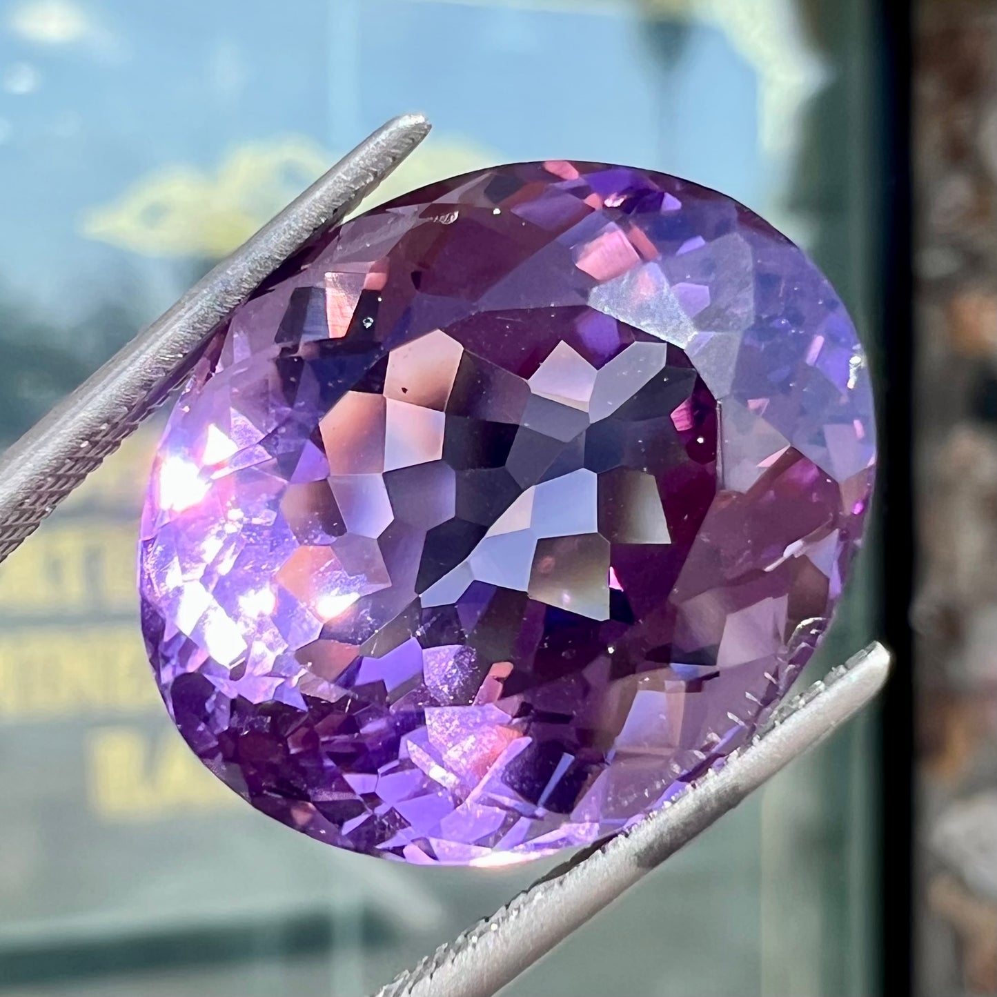 16.46ct Amethyst, Oval Cut