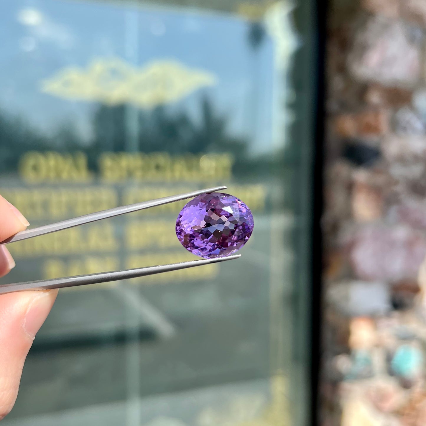 16.46ct Amethyst, Oval Cut