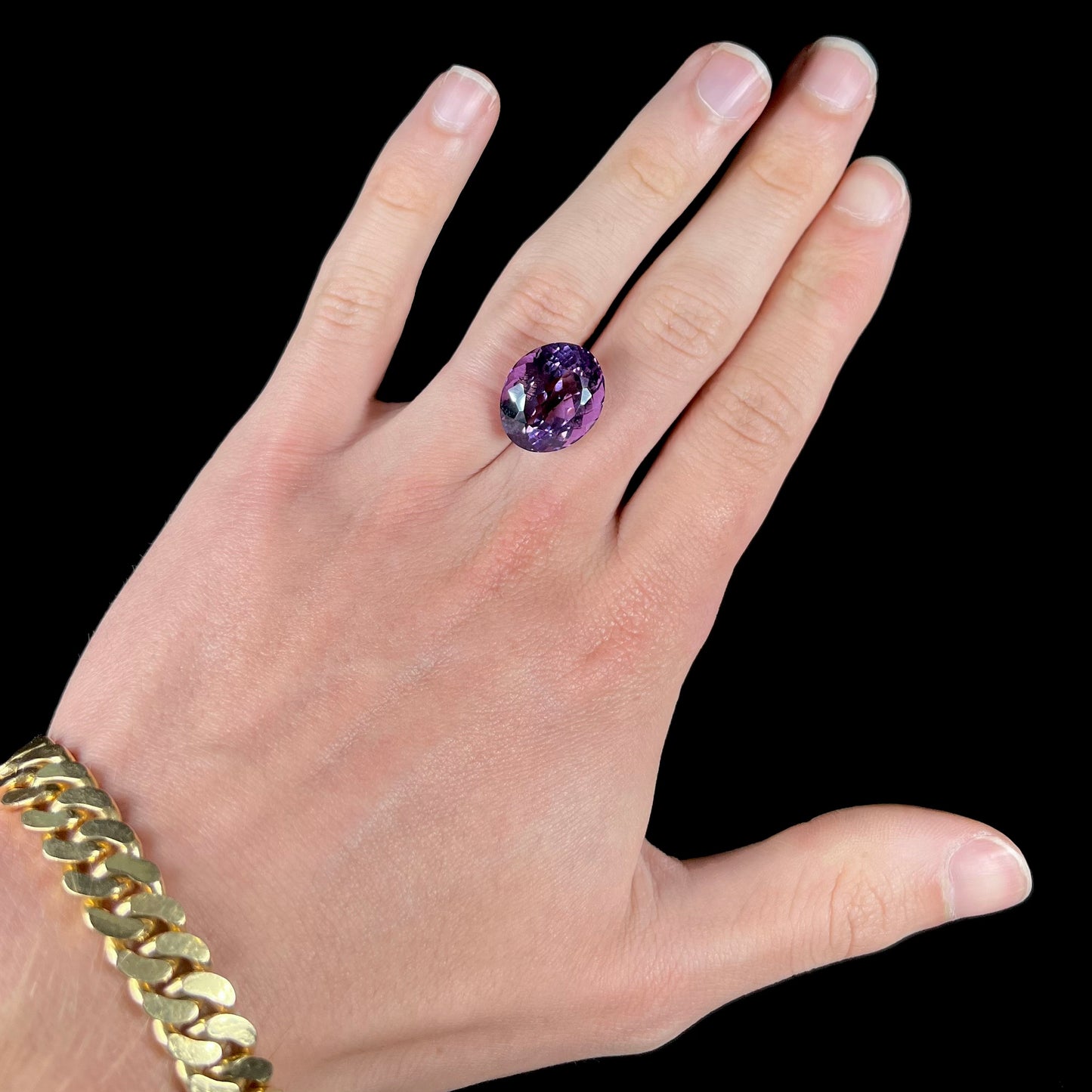 16.46ct Amethyst, Oval Cut