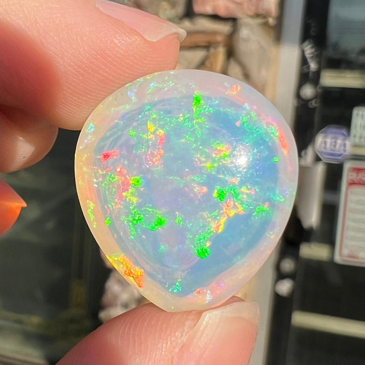 25.42ct Ethiopian Fire Crystal Opal | #E199