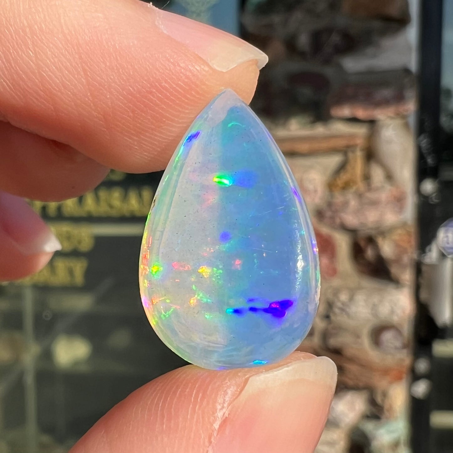 15.32ct Ethiopian Crystal Fire Opal | #E197