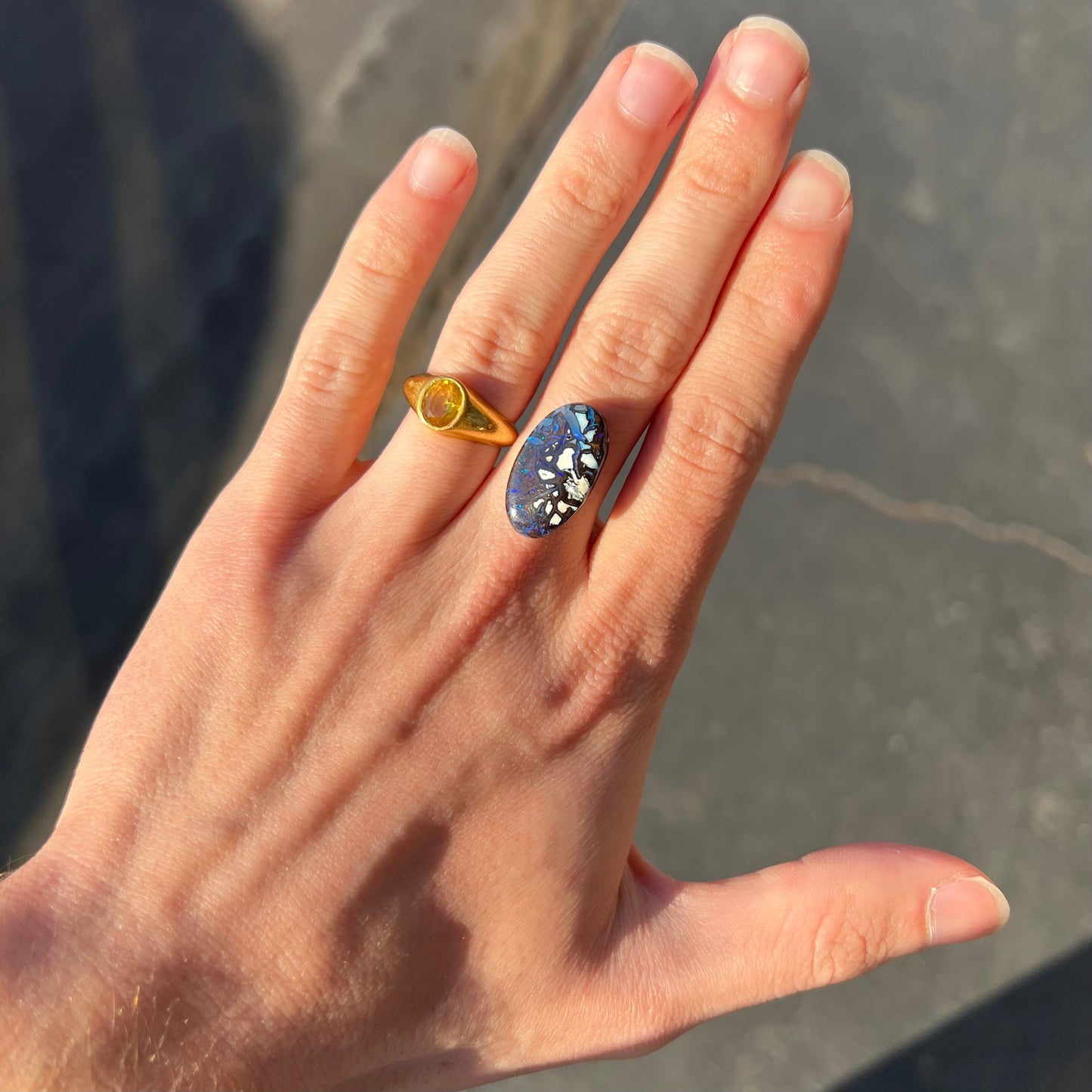 12.17ct Koroit Boulder Matrix Opal | #E191