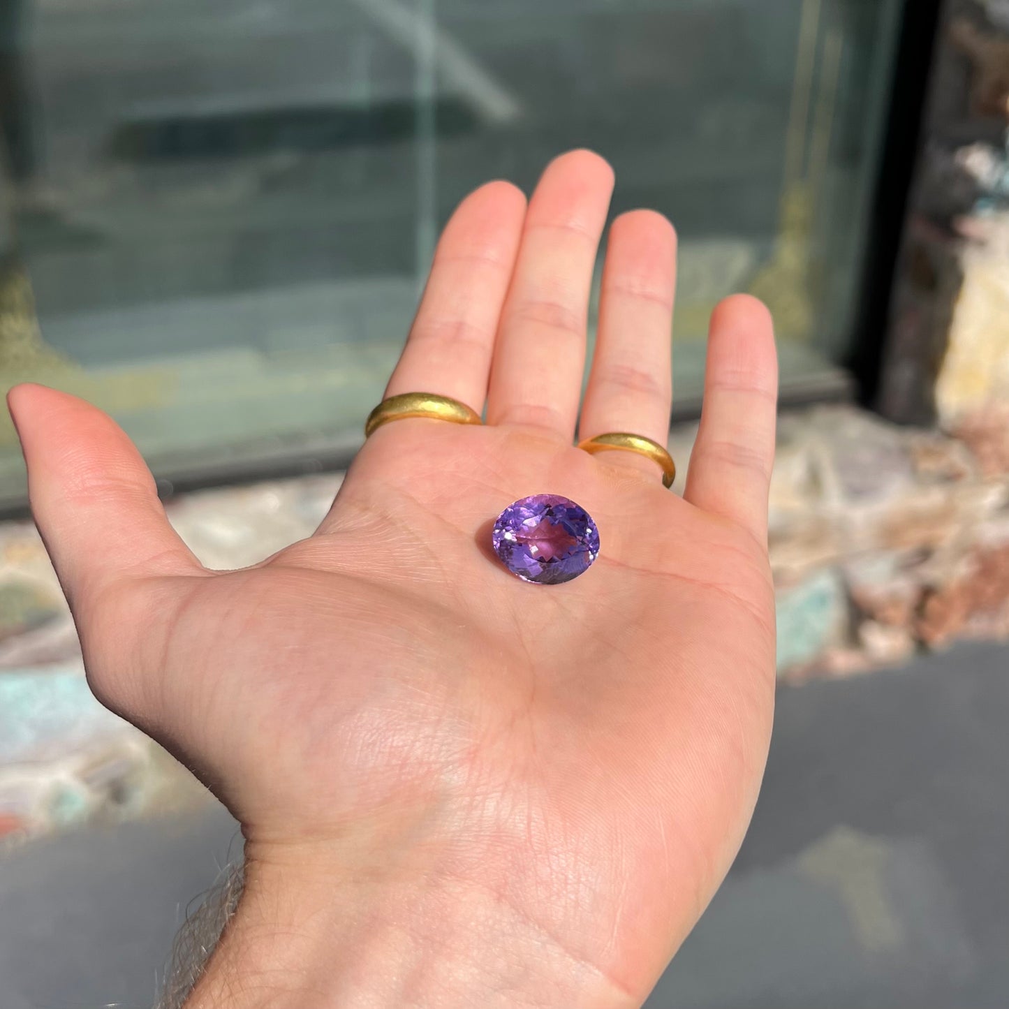 16.46ct Amethyst, Oval Cut