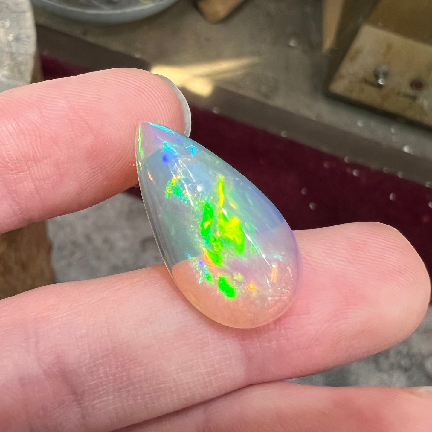 10.07ct Ethiopian Crystal Fire Opal | #E194