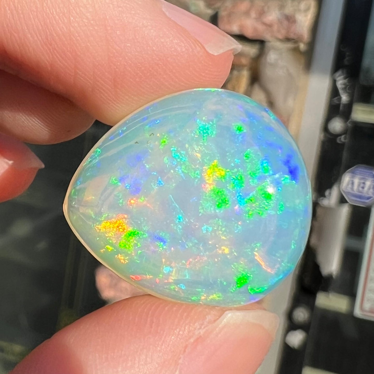 25.42ct Ethiopian Fire Crystal Opal | #E199