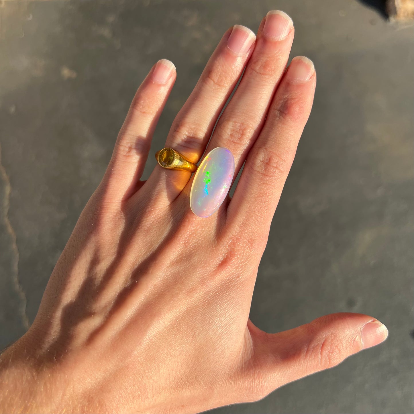 18.80ct Ethiopian Crystal Fire Opal | #E195
