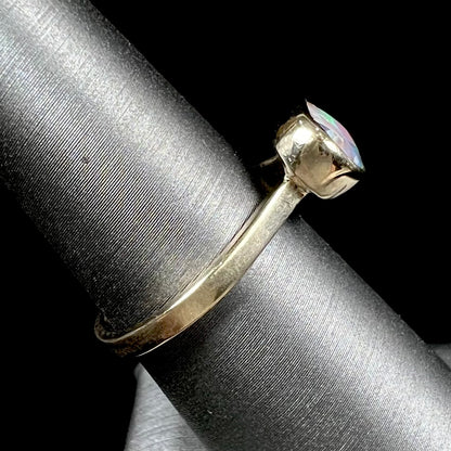 Cathy | 2.50ct Cat's Eye Opal Ring in 14kt Gold