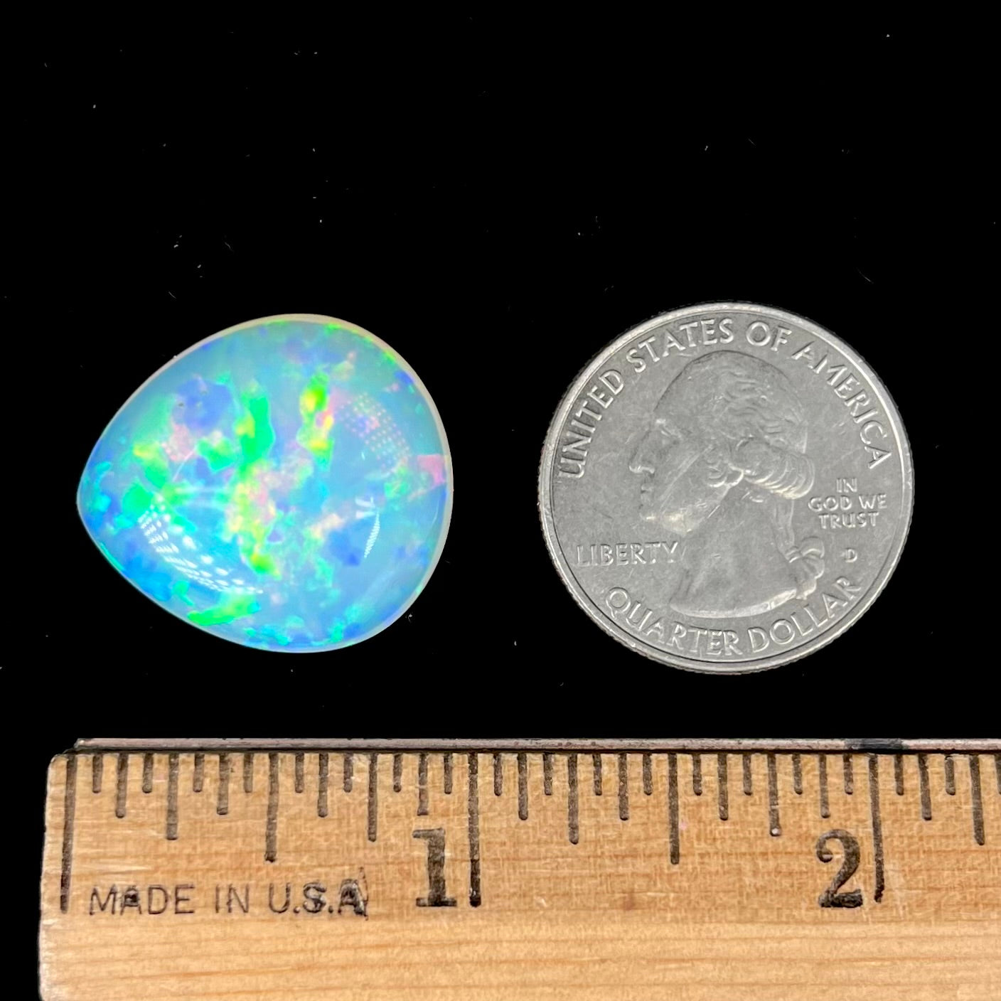 25.42ct Ethiopian Fire Crystal Opal | #E199