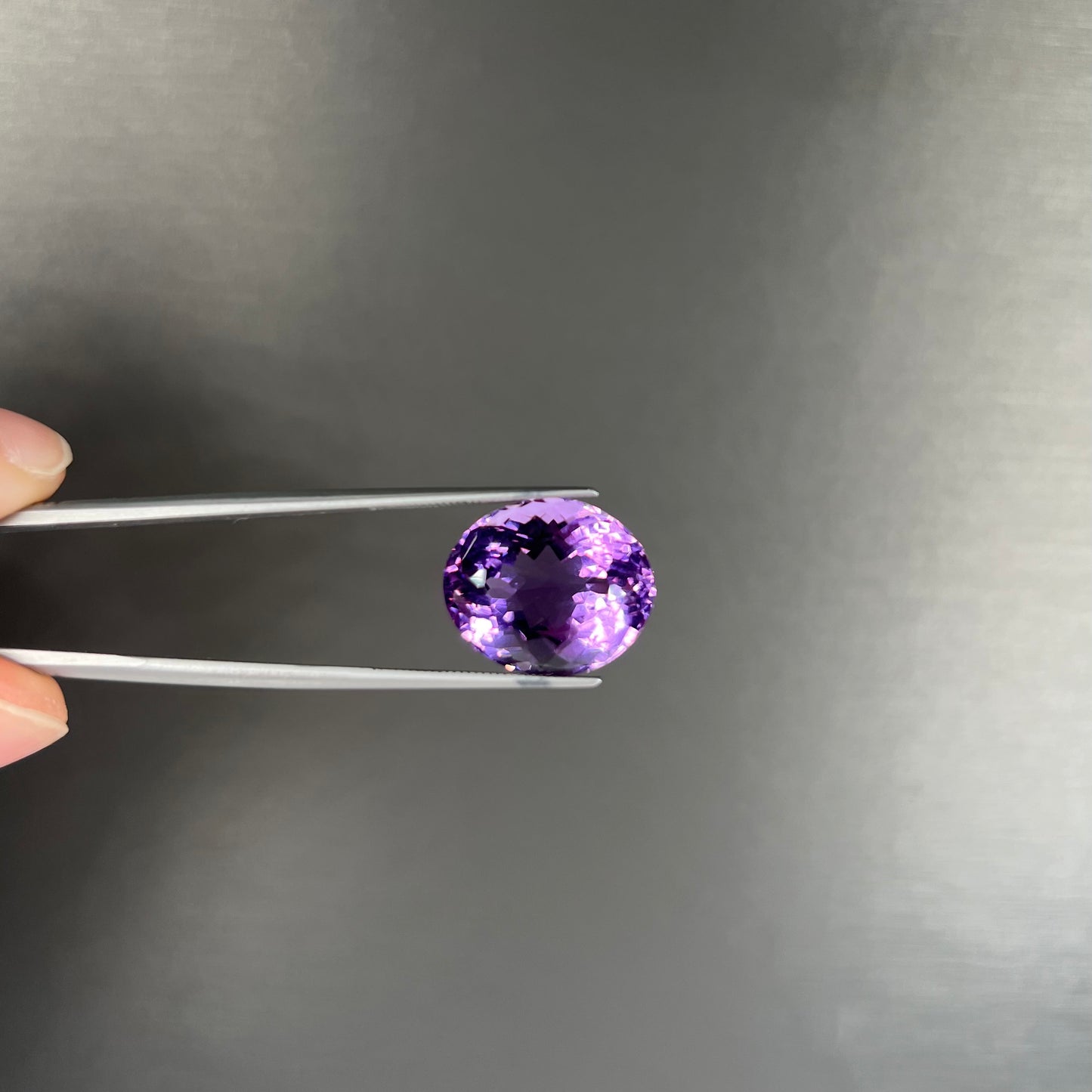 16.46ct Amethyst, Oval Cut