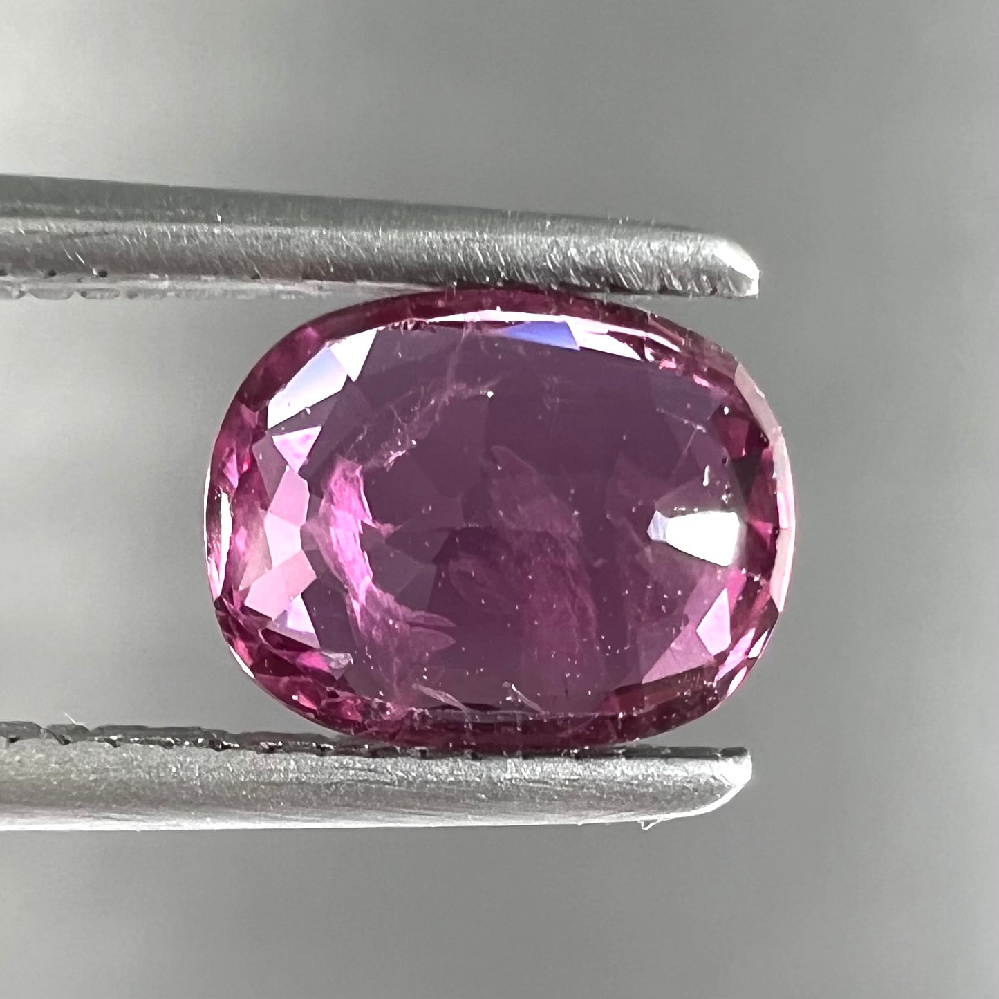 1.26ct Purple Pink Sapphire, Oval Cut