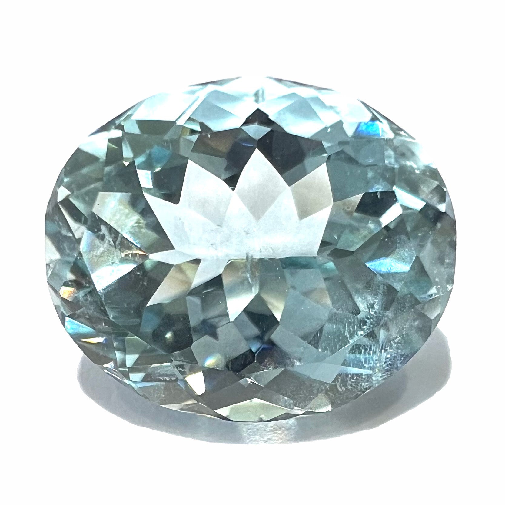 5.88ct Aquamarine Oval Cut