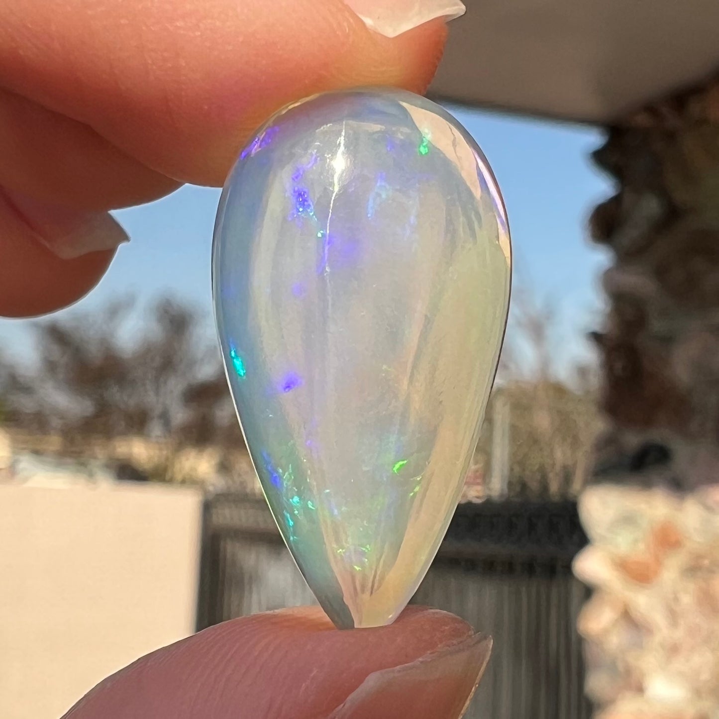 10.07ct Ethiopian Crystal Fire Opal | #E194