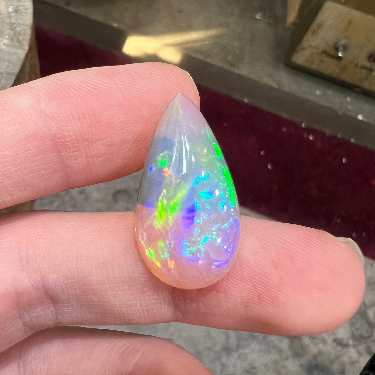 10.07ct Ethiopian Crystal Fire Opal | #E194