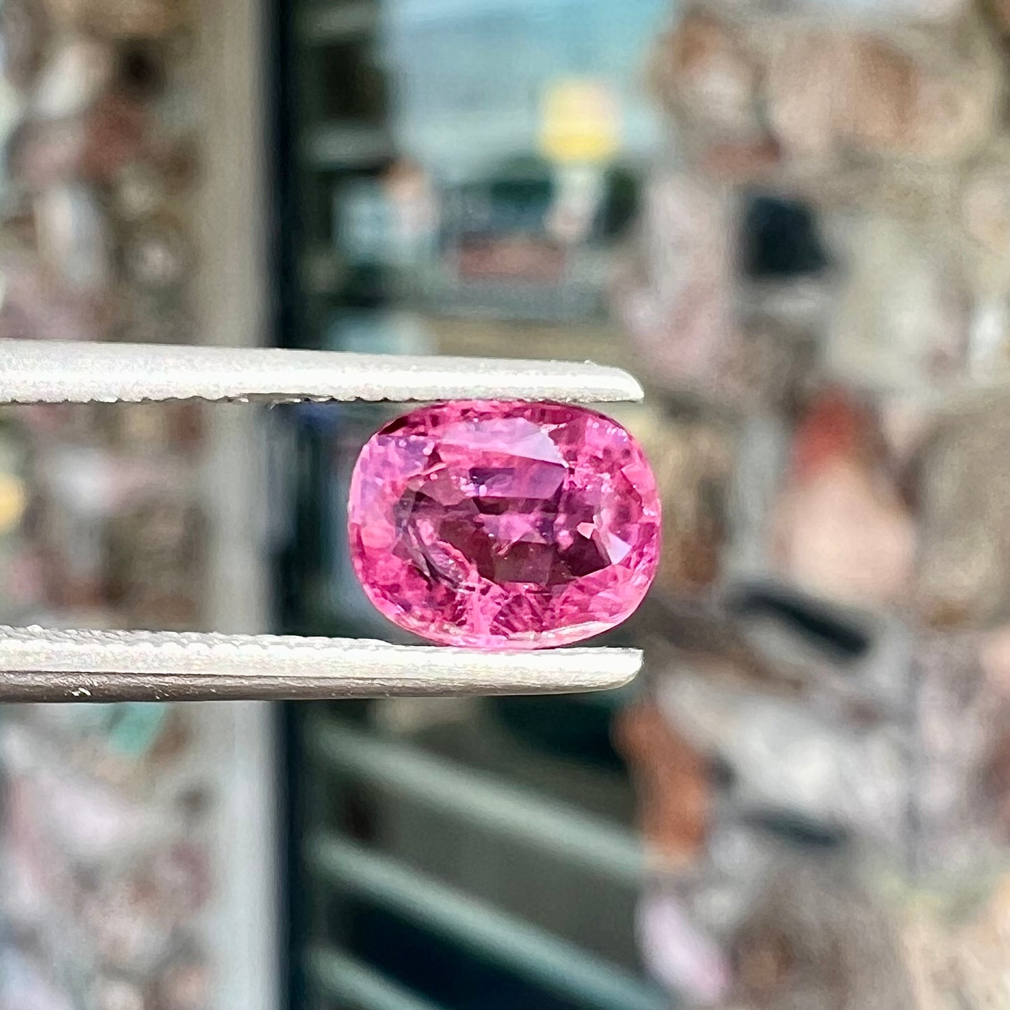1.26ct Purple Pink Sapphire, Oval Cut
