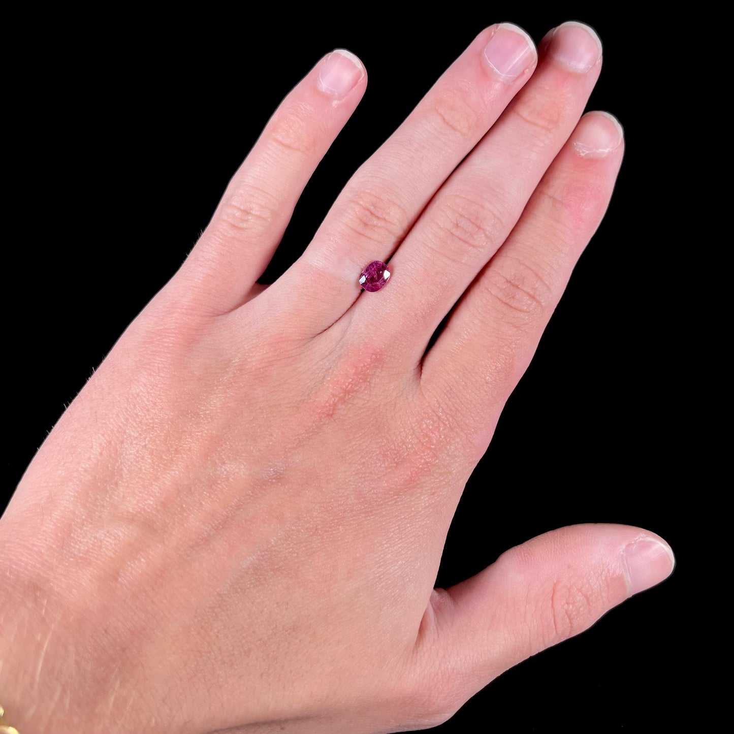 1.26ct Purple Pink Sapphire, Oval Cut