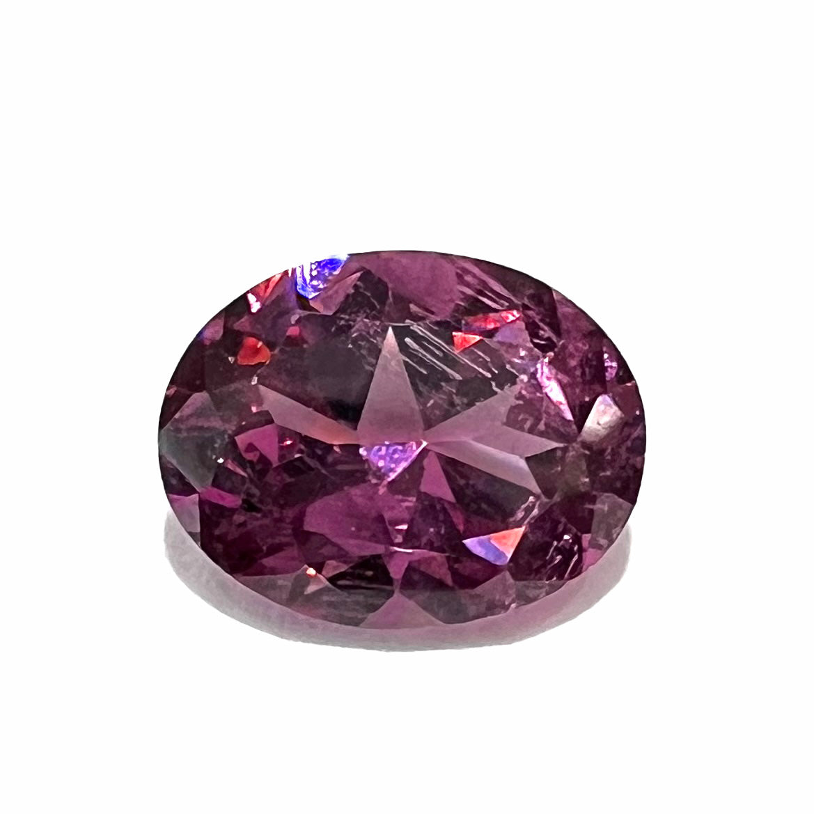 Rhodolite Garnet, Oval Cut Stone Burton's – Burton's Gems