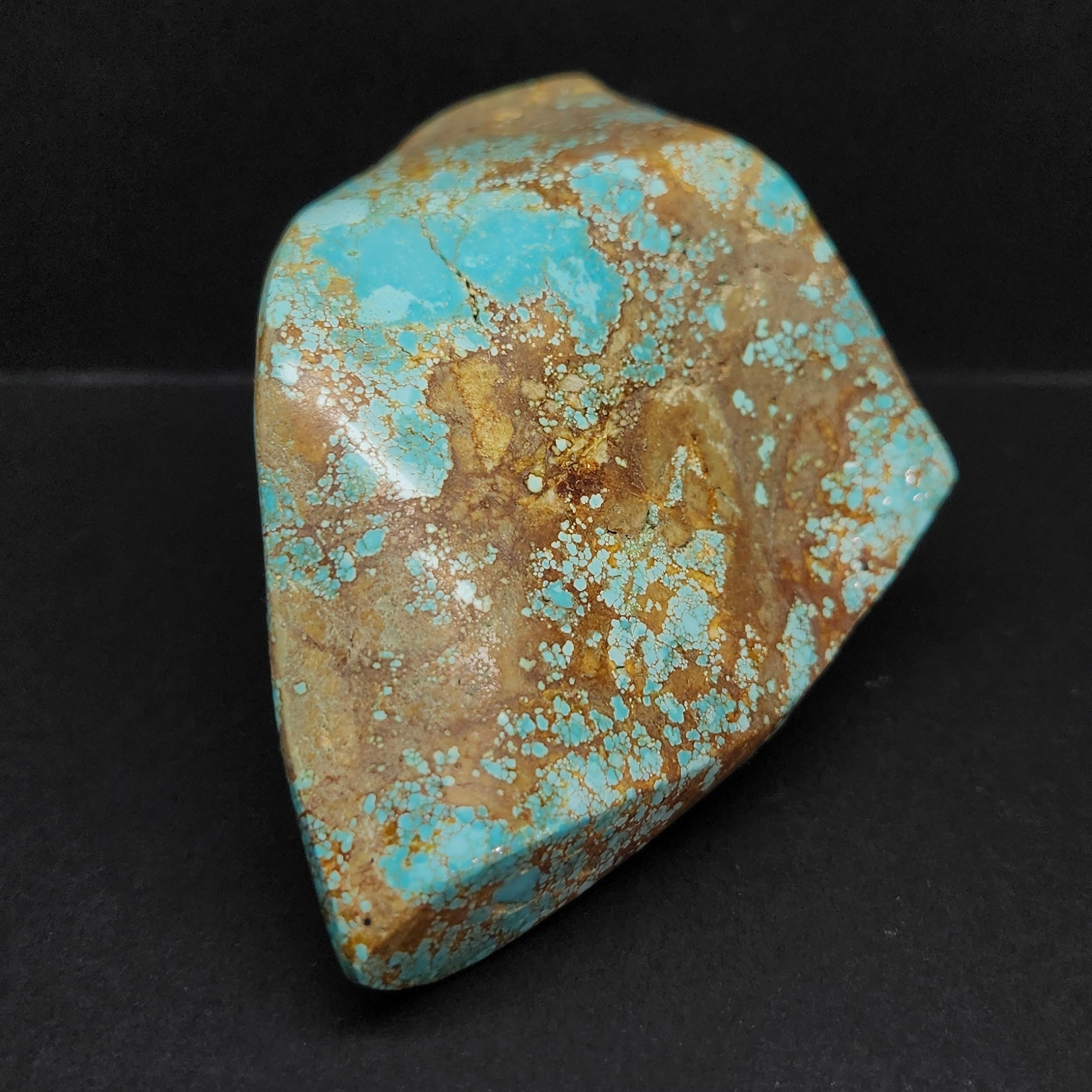 Exceptionally Large Cripple Creek Turquoise Specimen | Burton's