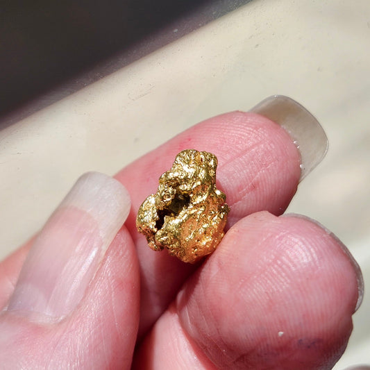 "Findo" 4.30g California Gold Nugget | 23 kt