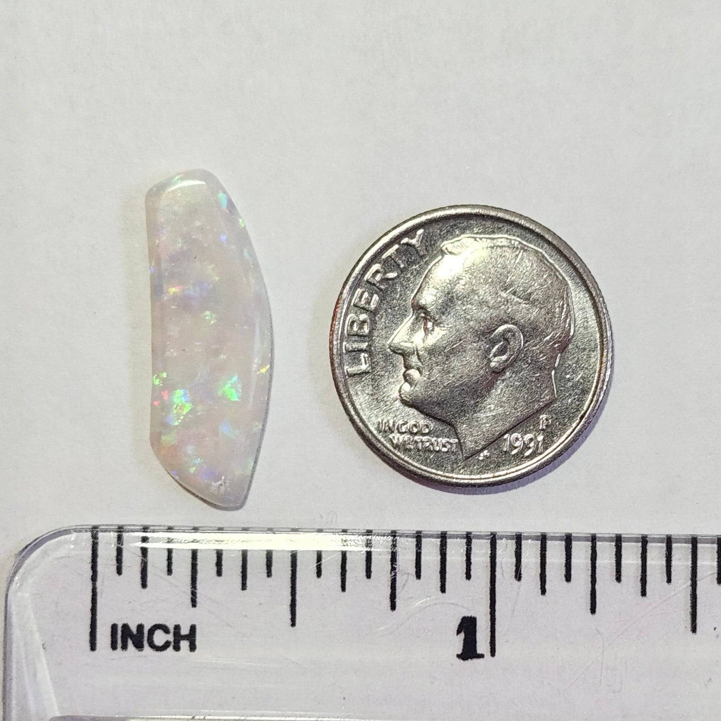 2.56ct Coober Pedy Australian Crystal Opal | Freeform Cabochon Cut | #E278