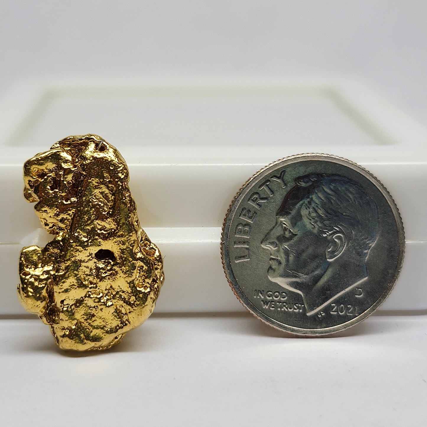 "Gravis" 9.49g California Gold Nugget | 23 kt