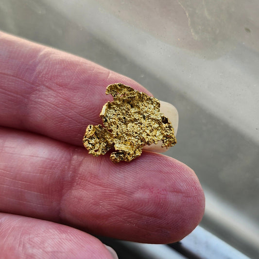 "Brattea" 1.15g Rare California Gold Leaf Nugget Specimen | 23 kt