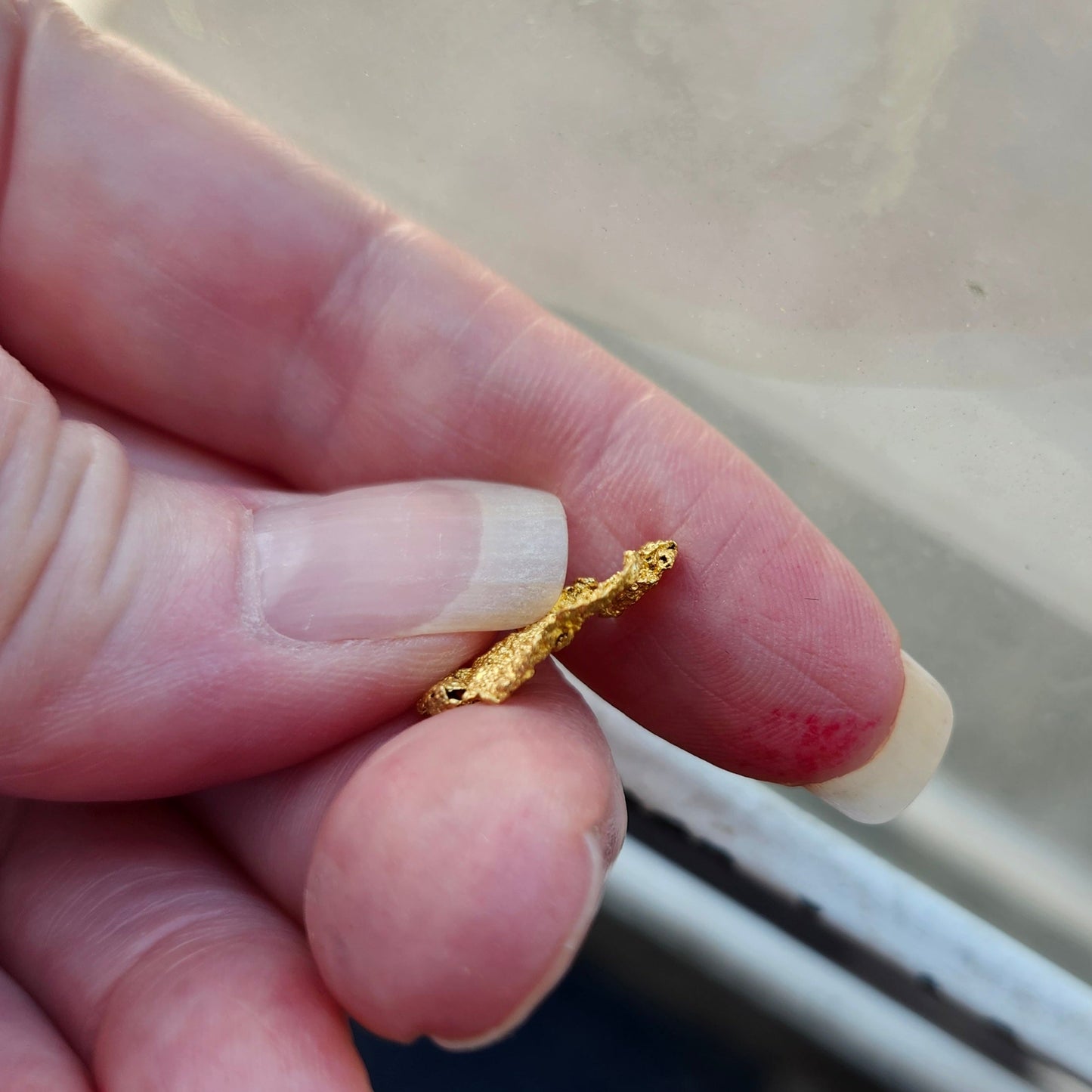 "Brattea" 1.15g Rare California Gold Leaf Specimen | 23 kt