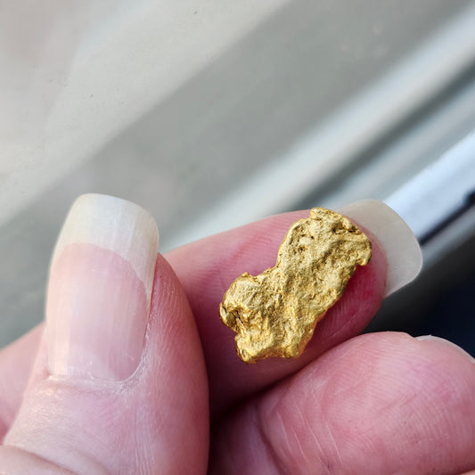 "Leava" 3.26g California Gold Nugget | 23 kt