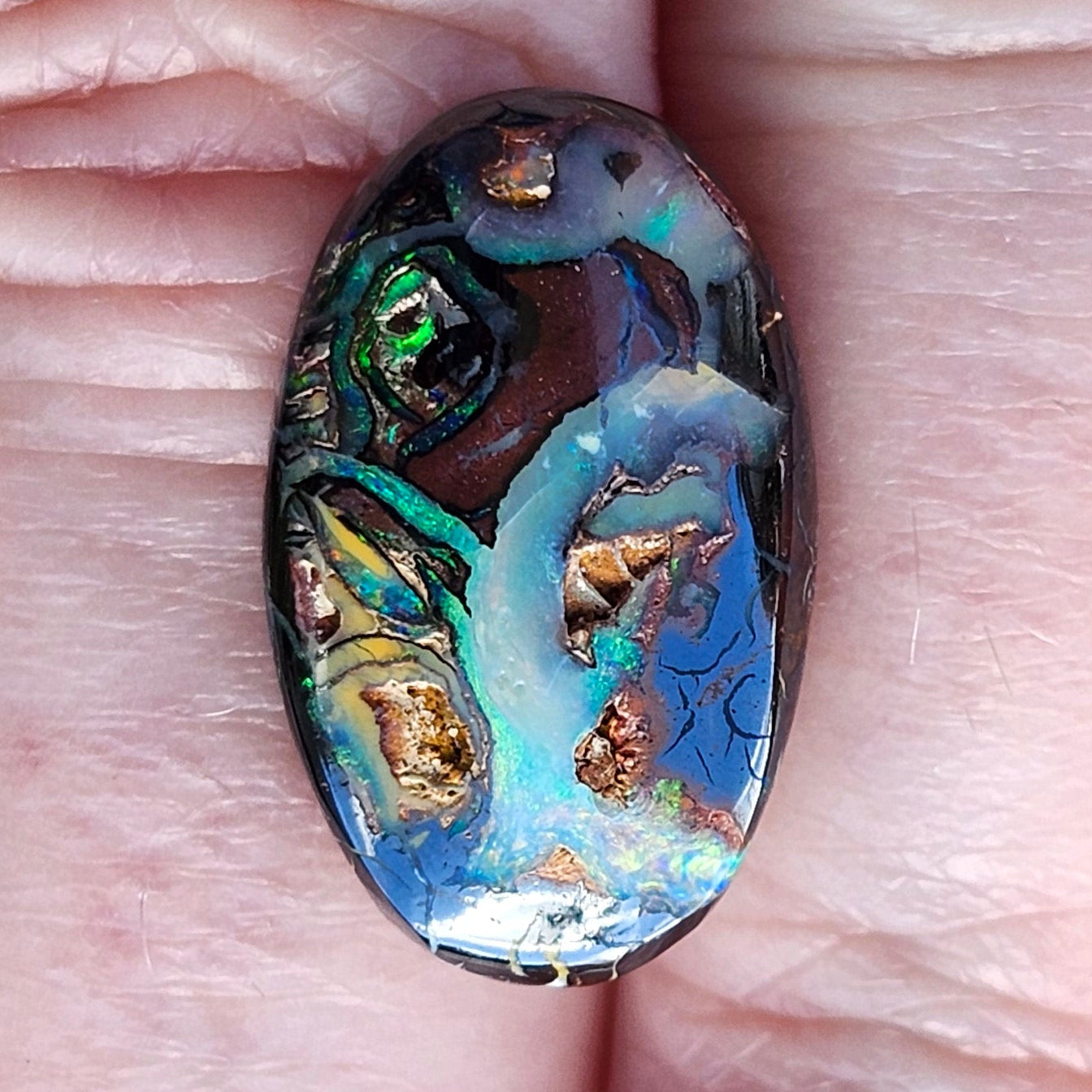 13.90ct Koroit Boulder Matrix Opal | #E262
