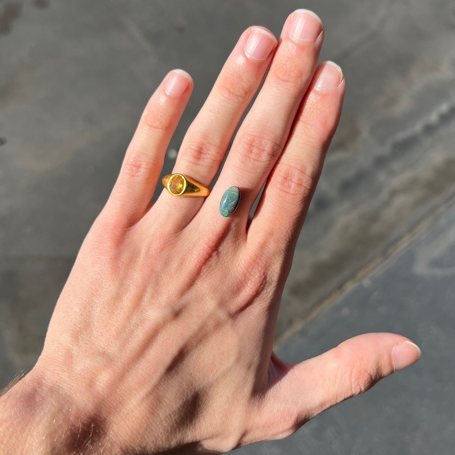 2.64ct Lightning Ridge Semi-Black Opal | #E190