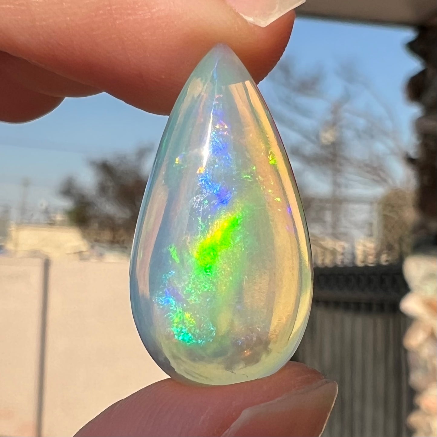 10.07ct Ethiopian Crystal Fire Opal | #E194
