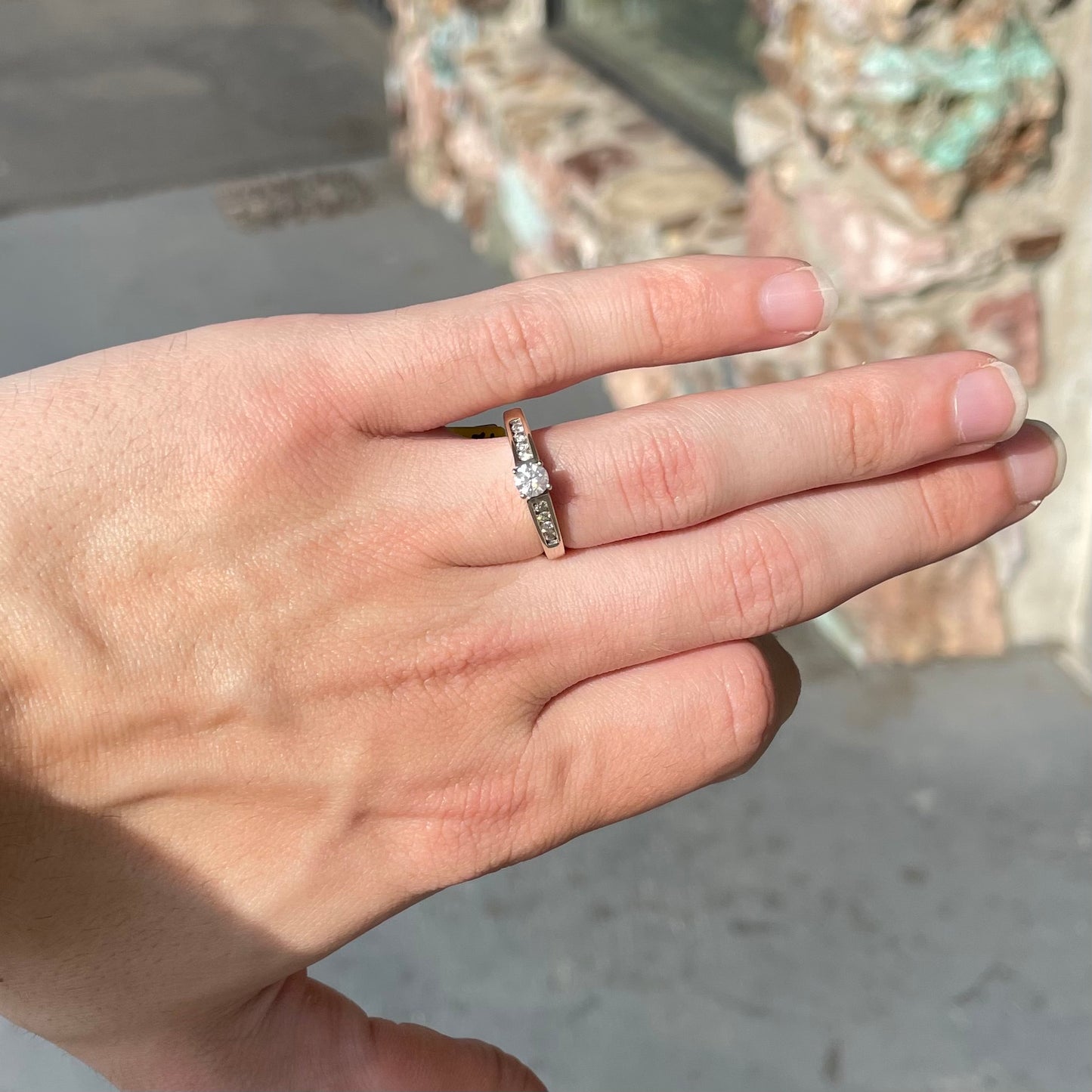 Diamond Engagement Ring | 0.33ct SI1 H | 14kt