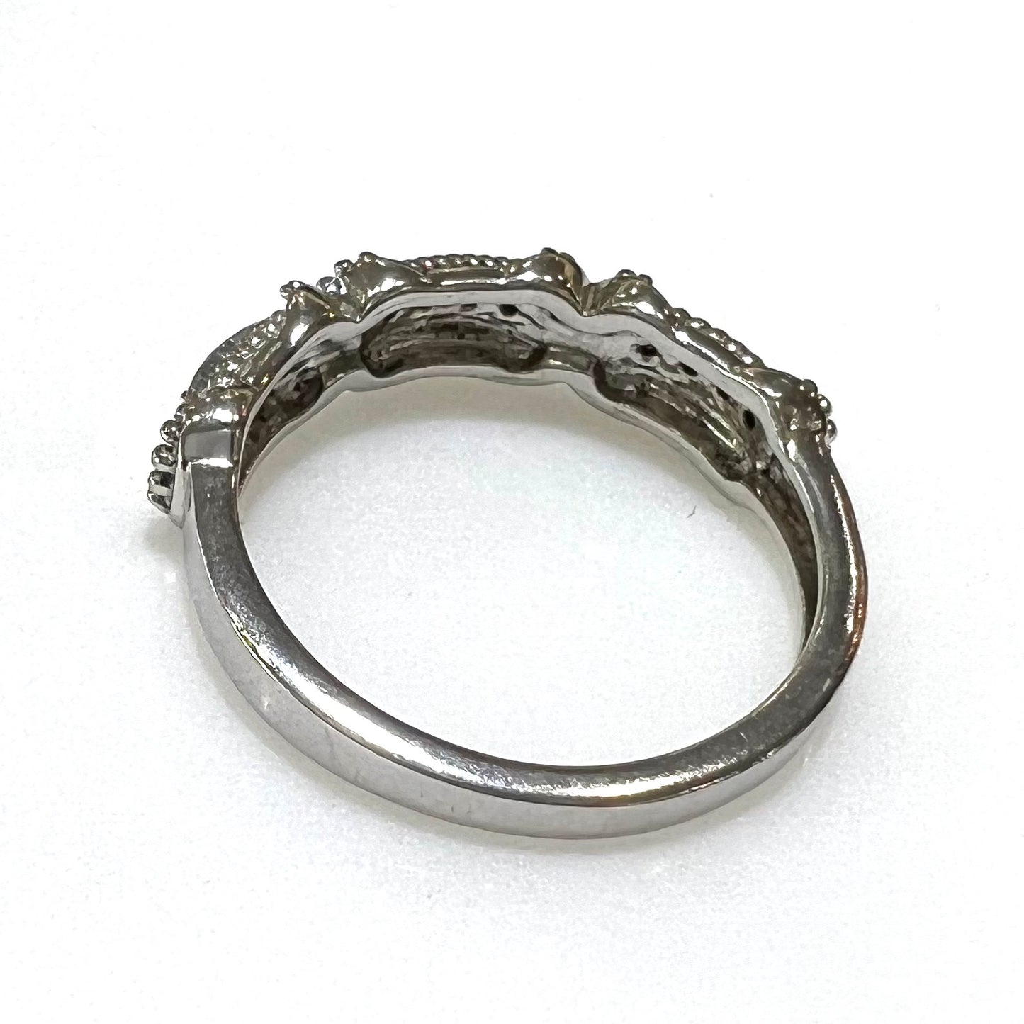 Yellow Diamond Band | Sterling Silver