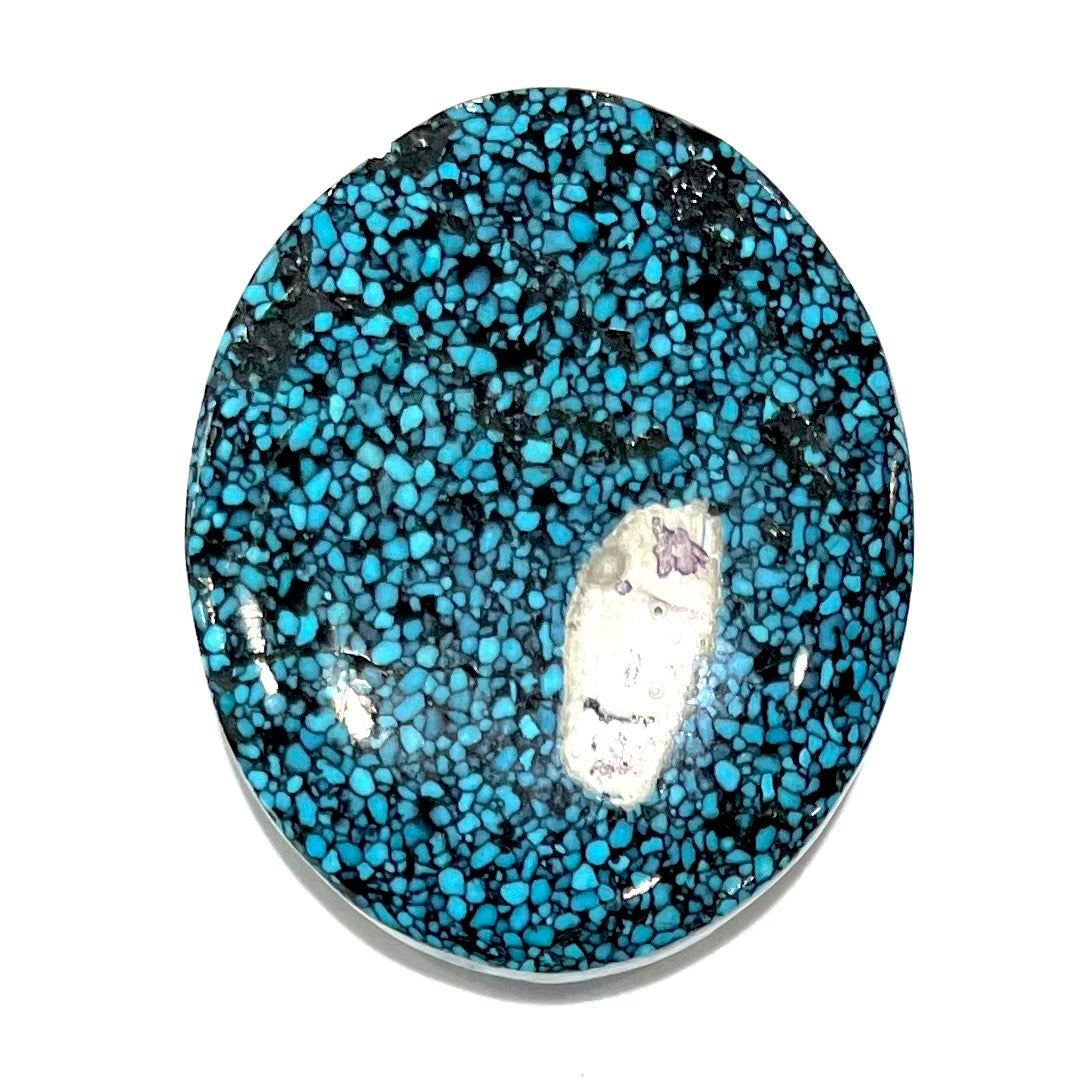 Turquoise #1B | Kingman Black Web