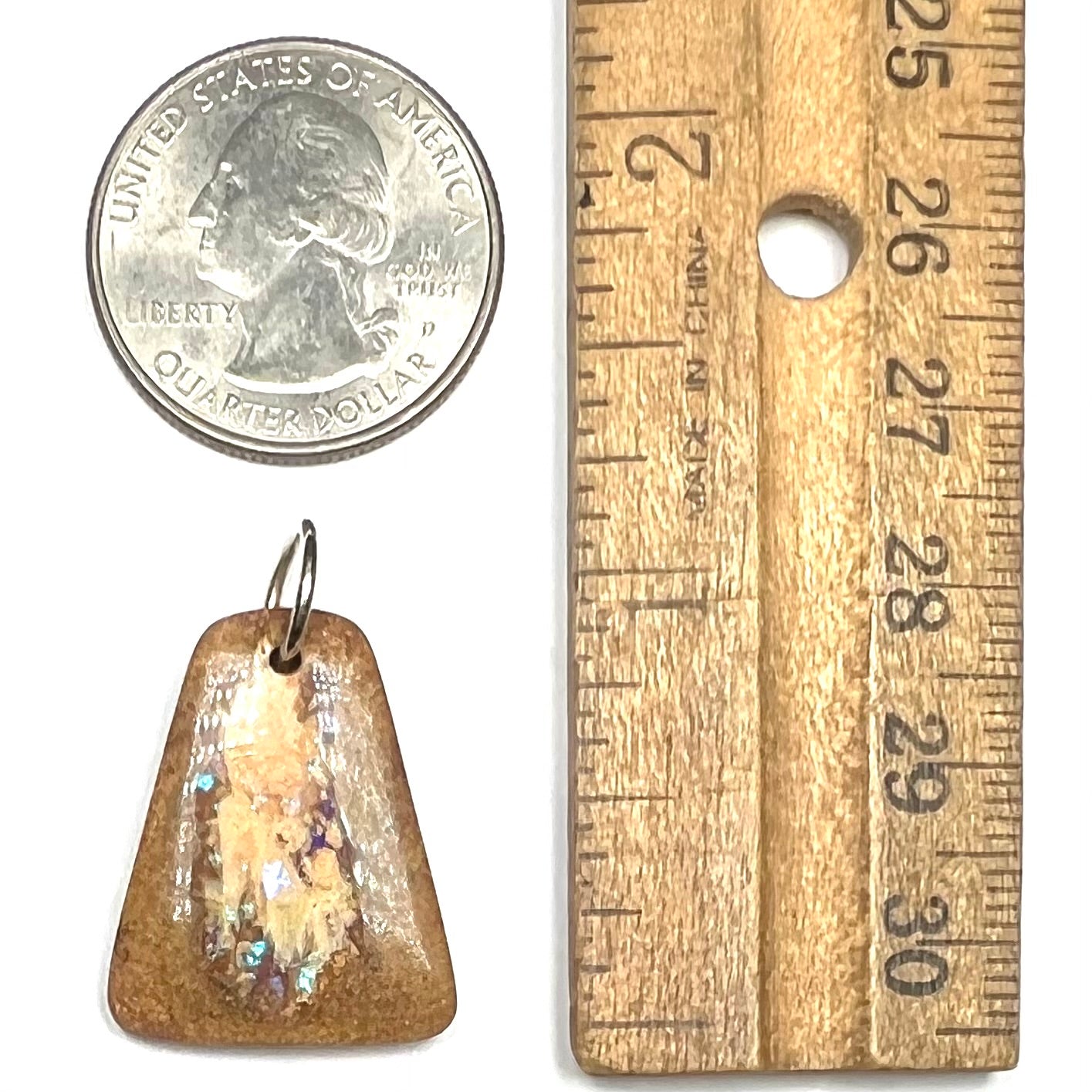 Pipe Boulder Opal Pendant #26