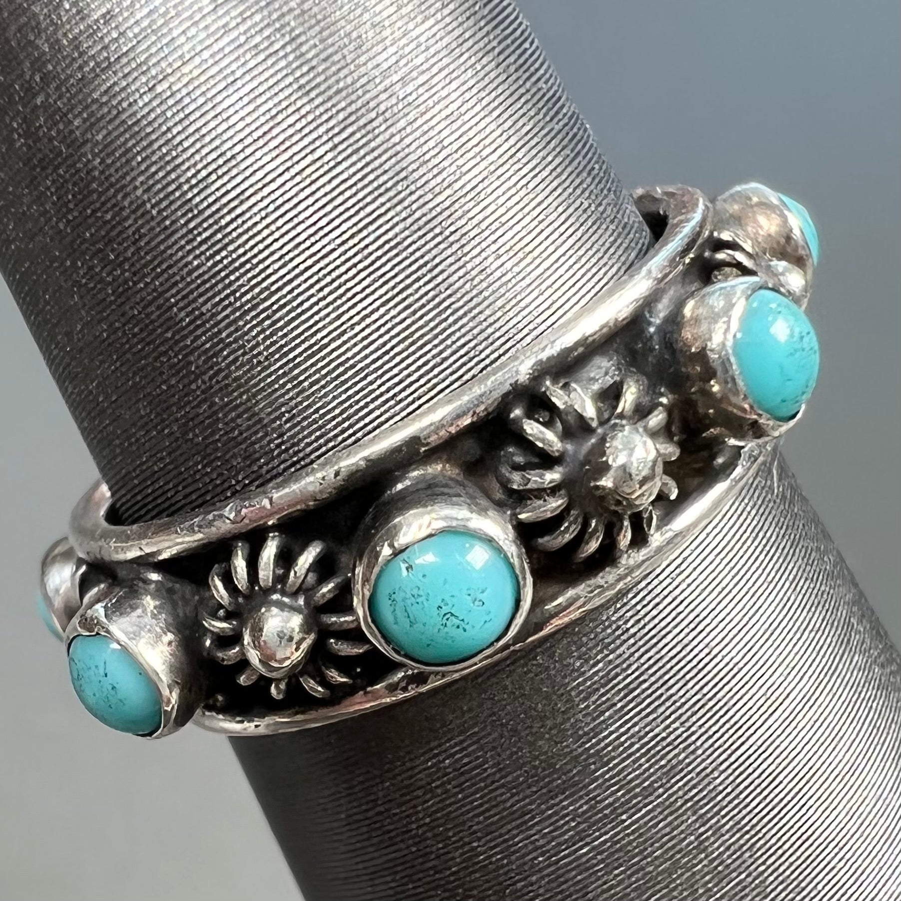 Vintage mexican deals turquoise jewelry