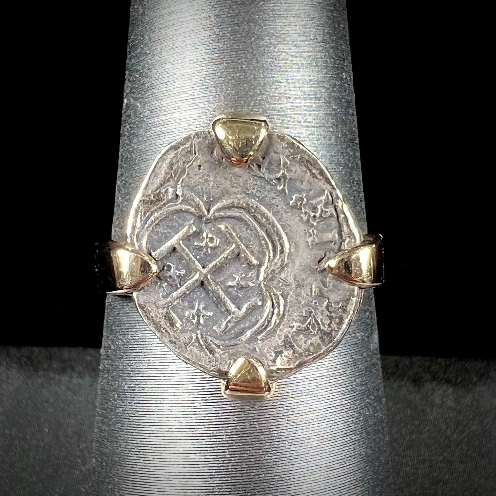 Vintage Ring Indian Head Penny Ring Antique 18k Gold Edwardian Style  Handcrafted Coin Jewelry #R137 | PVD Vintage Jewelry
