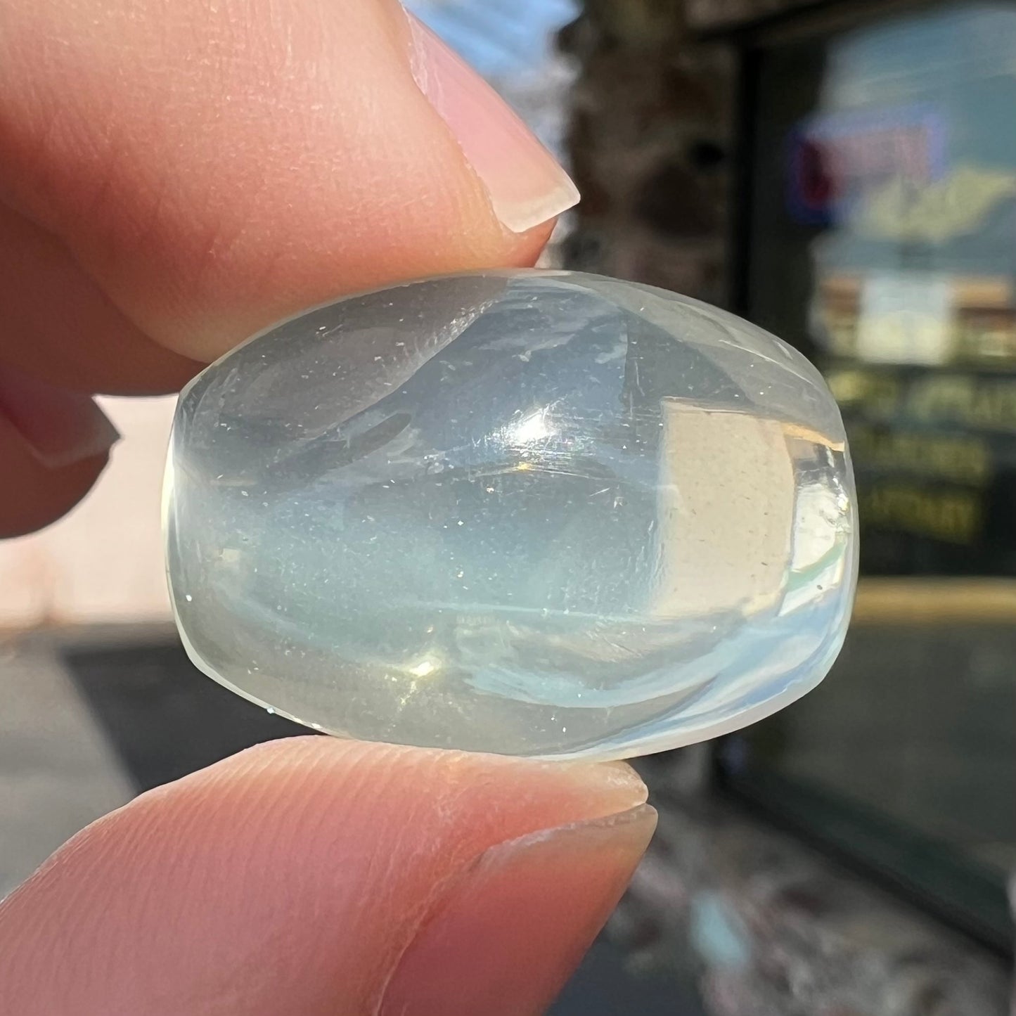 23.66ct Cat's Eye Moonstone, Cushion Cabochon