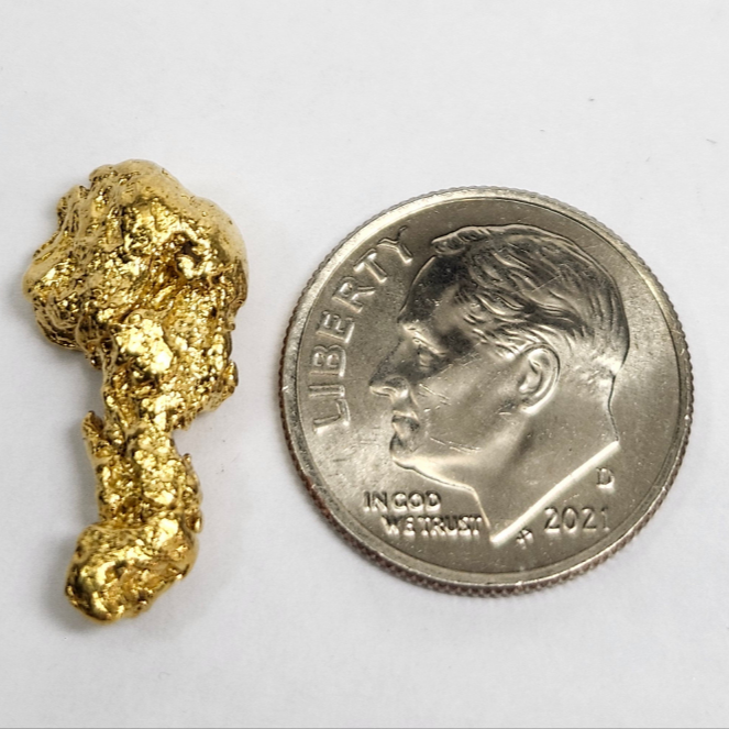 "Vea" 5.30g California Gold Nugget | 23 kt