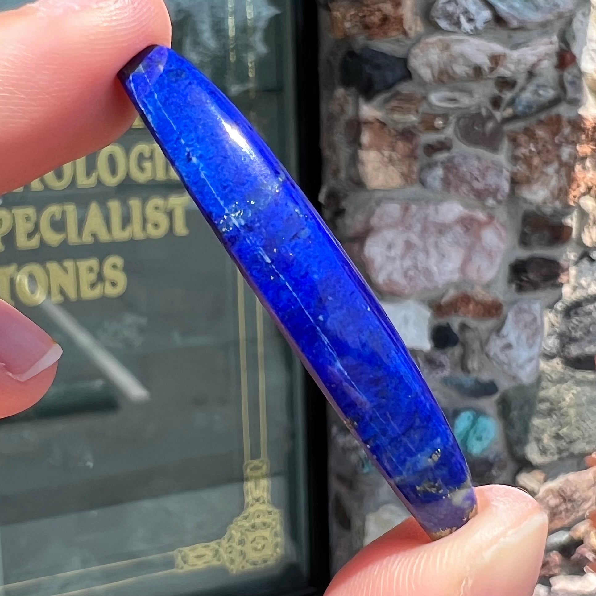 Grade AAA Lapis Lazuli Tumbled Stone