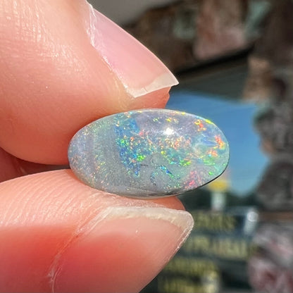 2.64ct Lightning Ridge Semi-Black Opal | #E190