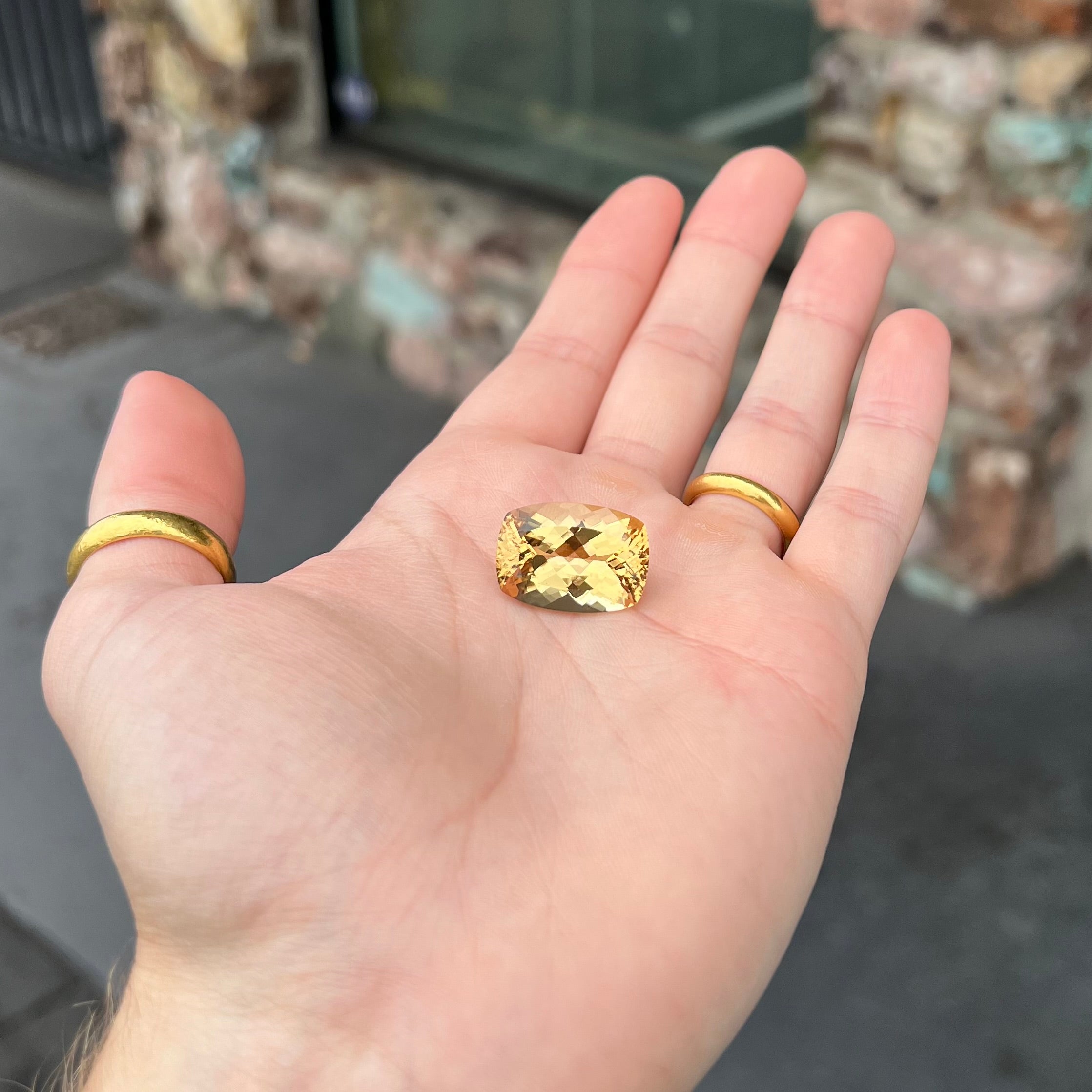 Beryl stone ring sales