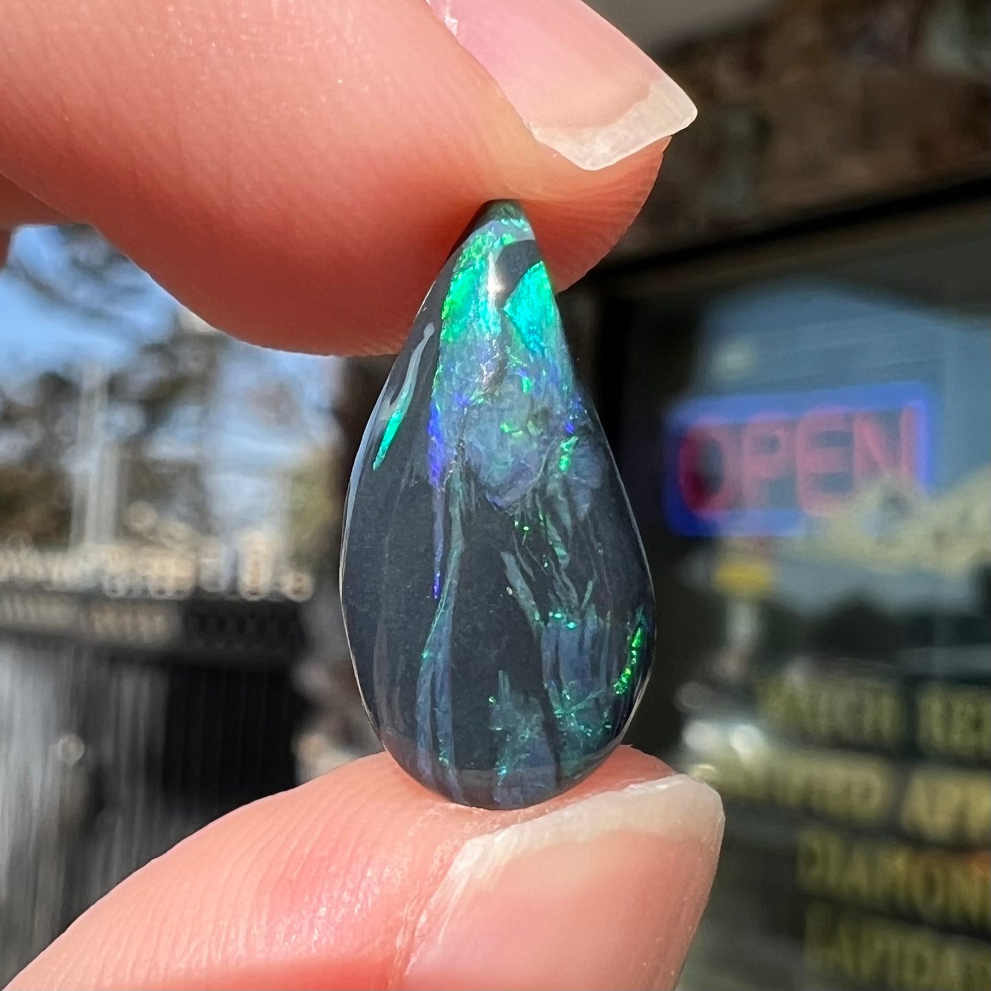 3.22ct Lightning Ridge Black Opal | #E154