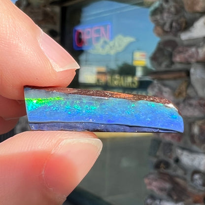 13.20ct Bull's Creek Boulder Opal | #E179 | "The Rainbow Collection"