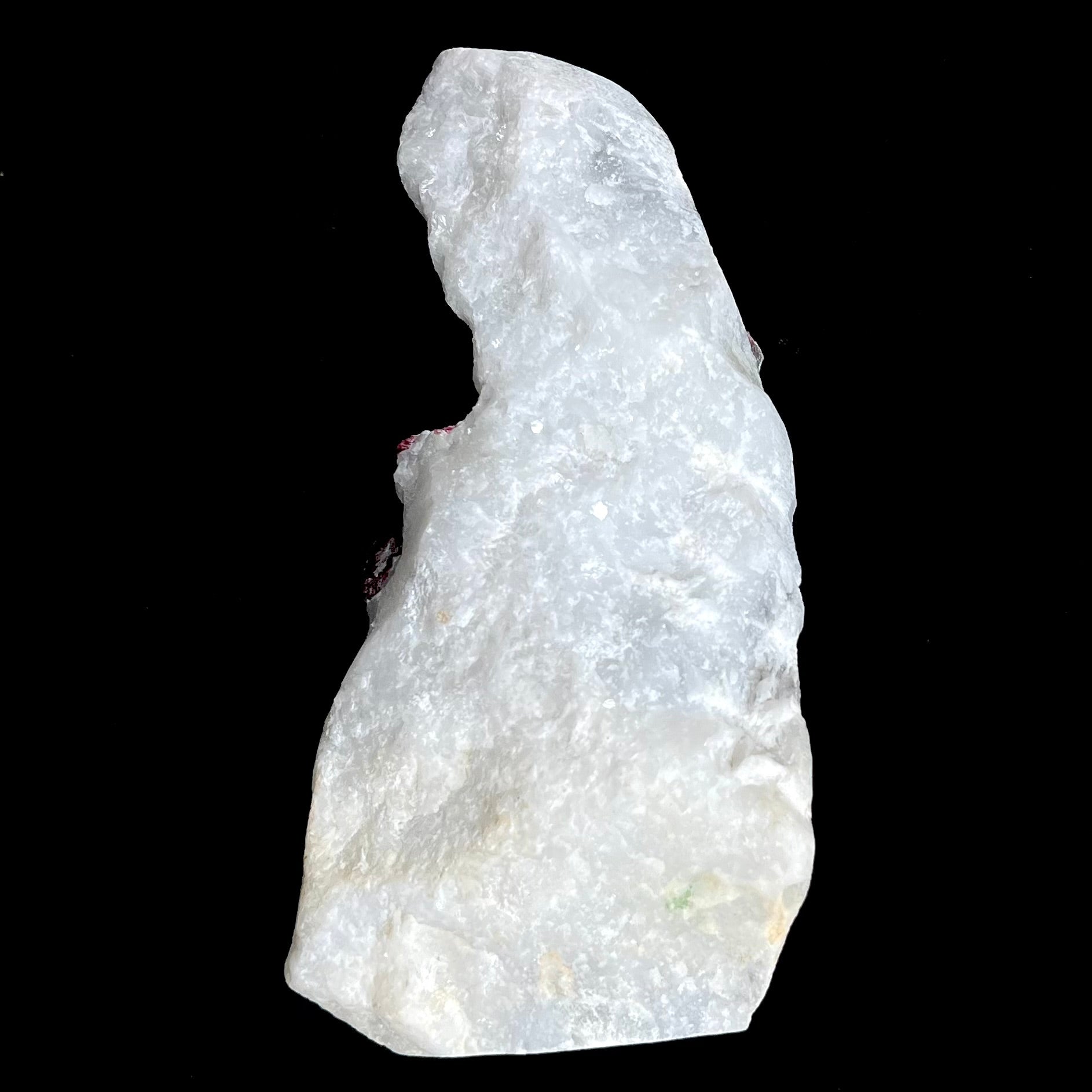 White calcite crystal specimen from Luc Yen District, Vietnam.