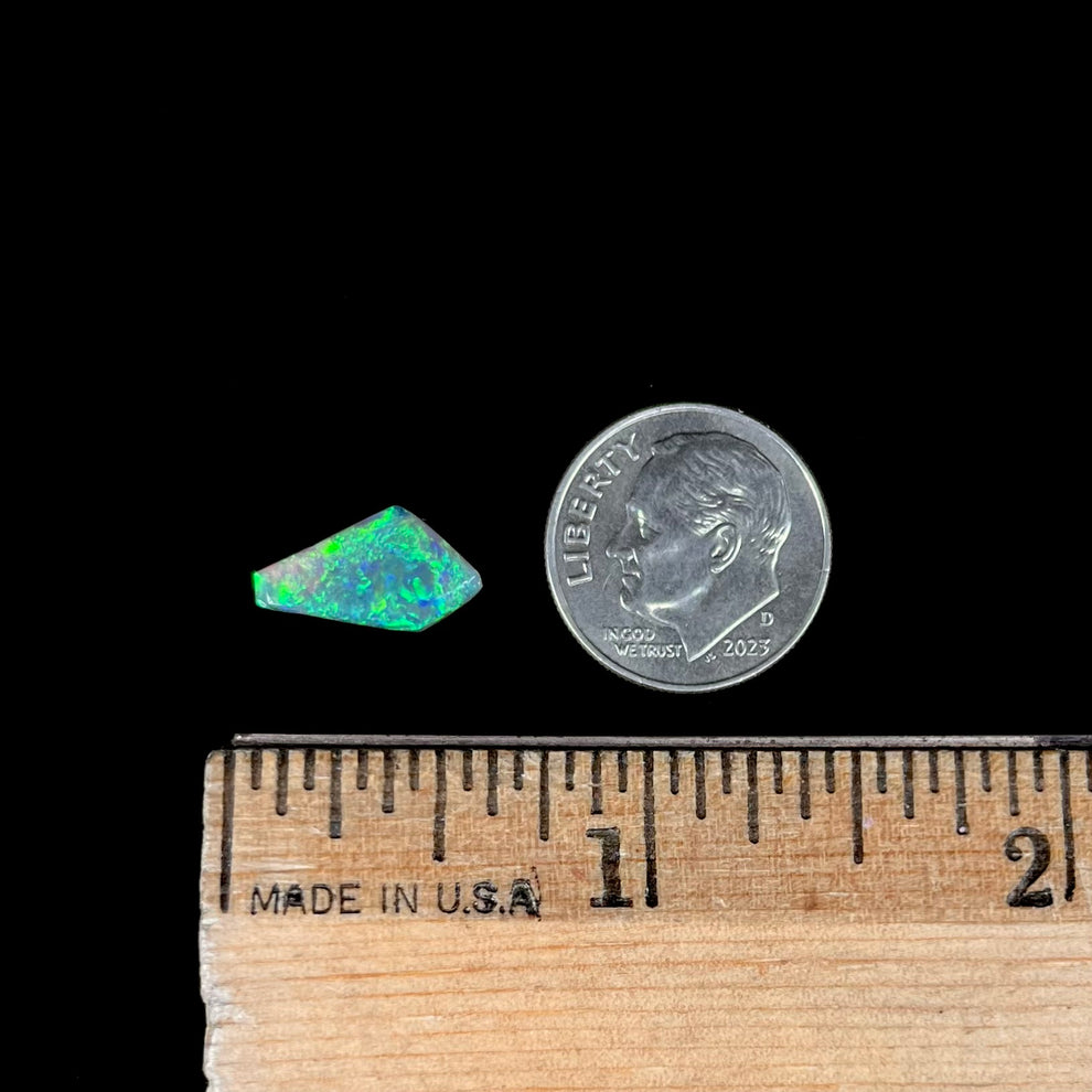 1.27ct Lightning Ridge Crystal Opal Stone | Burton's – Burton's Gems ...
