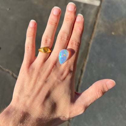 15.32ct Ethiopian Crystal Fire Opal | #E197