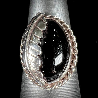 Unisex 2025 onyx ring