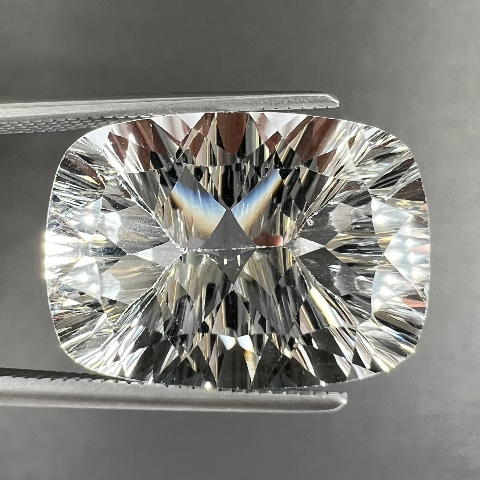 Cushion on sale cut topaz